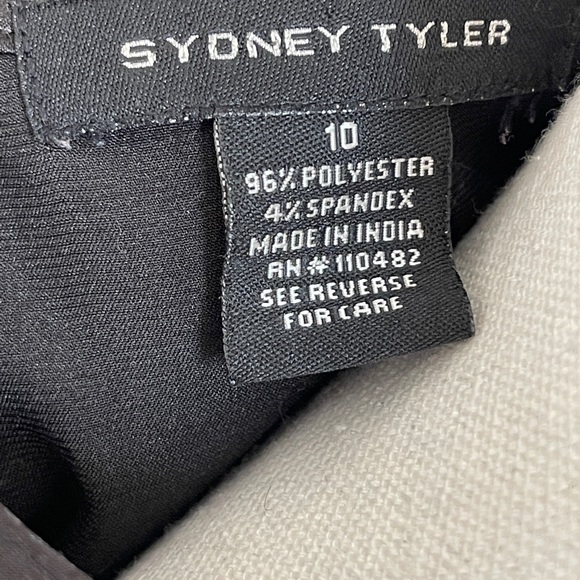 Black Button Down Blouse with Beautiful Bow - Picture 10 of 14